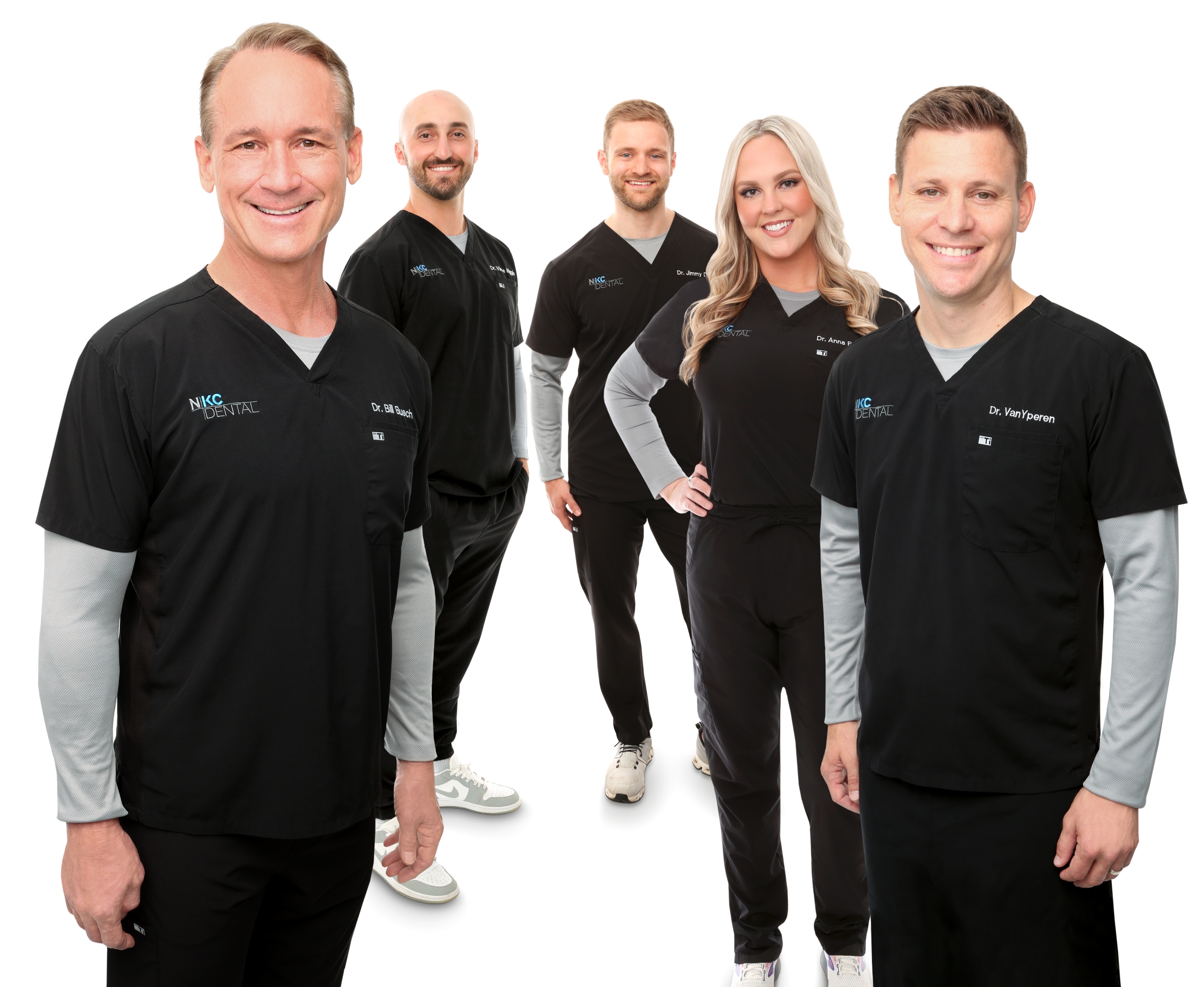 Group of dentist smiling