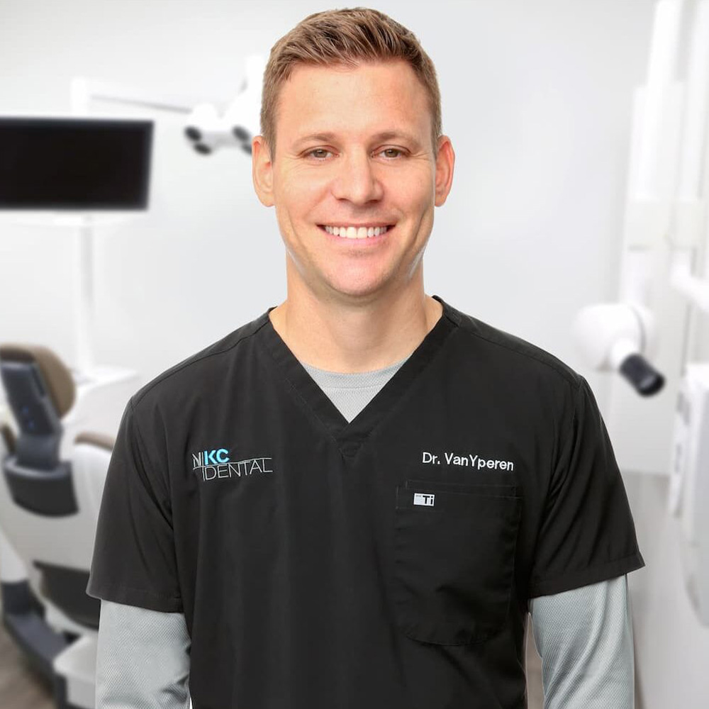 Dr. Tucker VanYperen at dental office